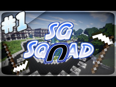 Minecraft: SURVIVAL GAMES SQUAD #1 -  HOE HOE HOE (SG Squad)