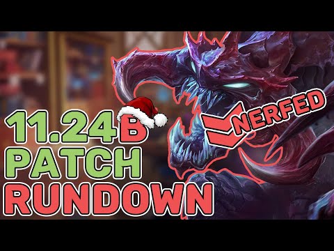 Will This B-Patch Save The Christmas Meta? | Teamfight Tactics Patch Rundown 11.24-B
