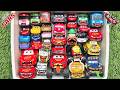 Disney Pixar Cars Unboxing Review Lightning McQueen Tow Mater Doc Hudson Sally Carrera Cruz