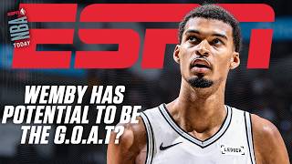 MJ, LeBron & Victor Wembanyama 😳 Perk says Wemby will be in the G.O.A.T debate 👀 | NBA Today