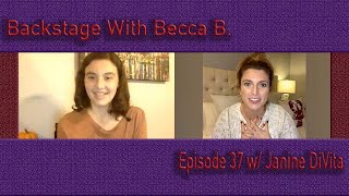 Backstage With Becca B. Ep. 37 w/ Grease's Janine DiVita video