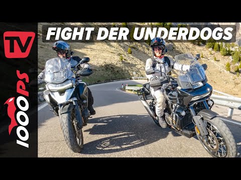 Zu unausgereift für die Oberliga! Triumph Tiger 1200 vs. Harley Pan America 1250 Special Vergleich