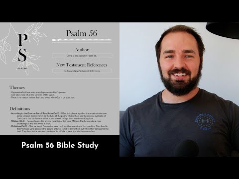 Psalm 56 Summary: 5 Minute Bible Study