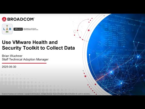 VMware TAM Lab Nano - Health and Security Toolkit