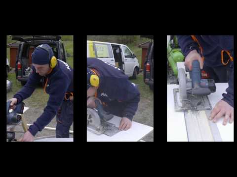 Slik kapper du Walls2paint veggplater