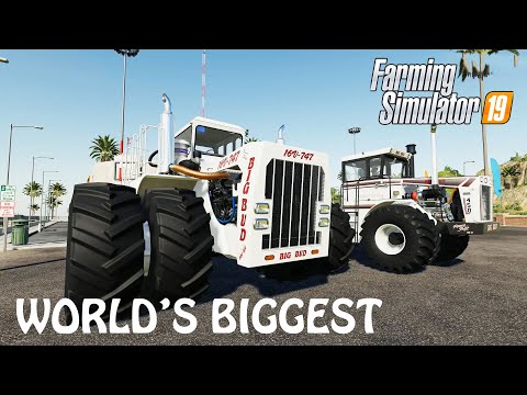 THE WORLD'S BIGGEST TRACTOR in Farming Simulator 2019 | THE BIG BUD 747 | PS4 | Xbox One | PC