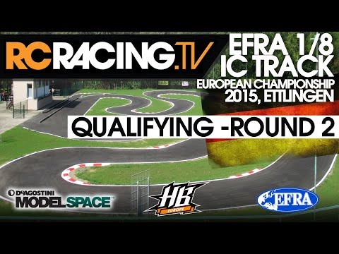 EFRA 1/8th Track IC Euros - Qualifying Round 2 - Top Heats