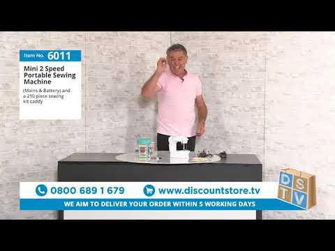 Mini Sewing Kit With 210 Piece Sewing Caddy | Item No. 6011 | Discount Store TV