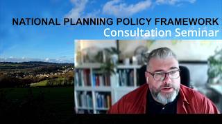 NPPF & Design and Placemaking PPG, Urban Design Group Consultation Seminar 1.