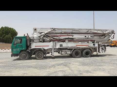 1997 Volvo FL10 8x4 w/1997 Putzmeister M43 Concrete Pump Truck -Dubai, UAE Auction | 29 & 30 June