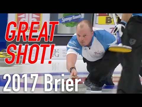 2017 Tim Hortons Brier - Martin Crete (QC) - Triple peel vs. BC