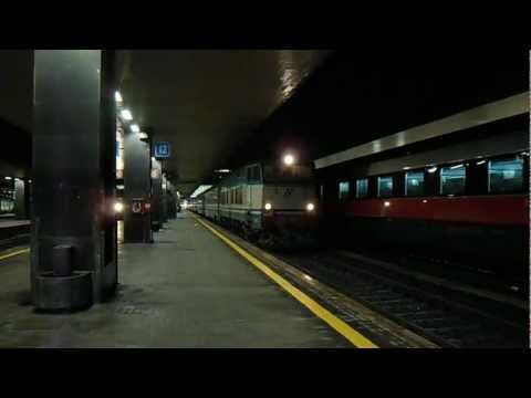 E656.039 in partenza con l' ICN 1955 Roma Termini - Siracusa/Palermo Centrale