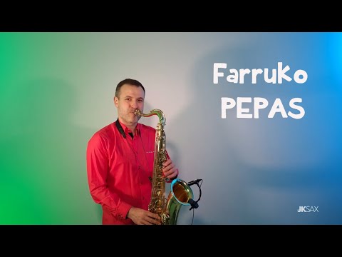 Farruko - Pepas (Saxophone Cover by JK Sax)
