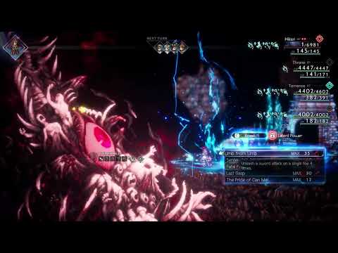 octopath traveler 2 99999x5 damage