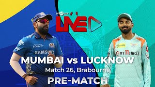 Cricbuzz Live: Match 26, #MIvLSG, Pre-match show