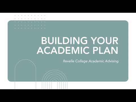 Ucsd Academic Plans