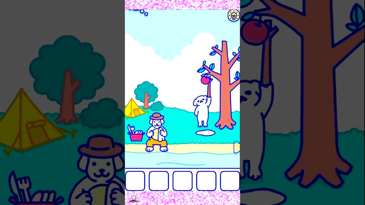 【ハッピーキャンディ】りんご食べたい！高い木の上から収穫できるか？🍎  [ HappyCandy ] #games #ゲーム実況 #shorts