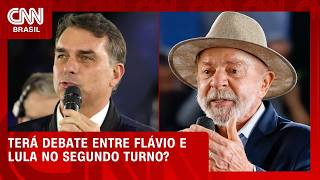 Vídeo: Flávio e Lula dizem que estão prontos para debate | CNN PRIME TIME