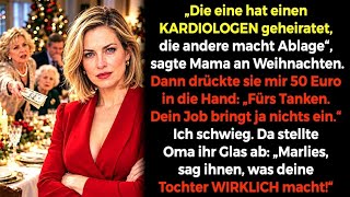 Meine Mutter gab mir vor der ganzen Familie 50 Euro für Benzin - dann stellte Om
