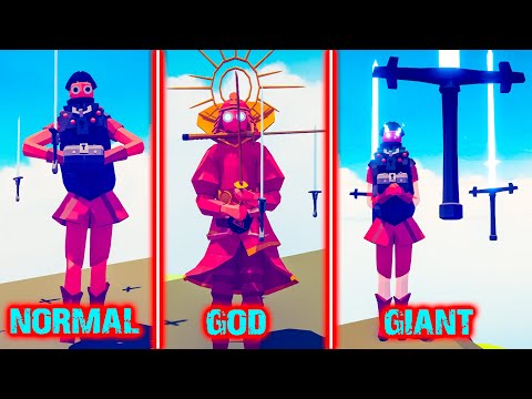 EVOLUTION OF SWORDCASTER - Totally Accurate Battle Simulator TABS