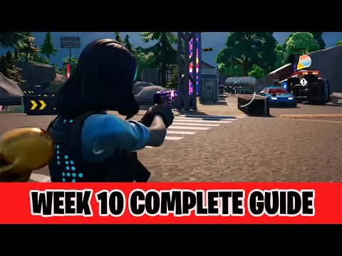 Fortnite Complete Week 10 Quests - How to EASILY Complete Week 10 Quests Challenges