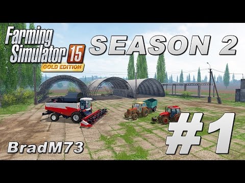 Farming Simulator 15 - Season 2 - GOLD EDITION - Ep 1 - Map Tour!!