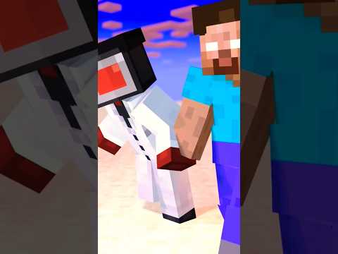 Barnava Gaming - Crazy Herobrine kills Cameraman?! | Minecraft Animation