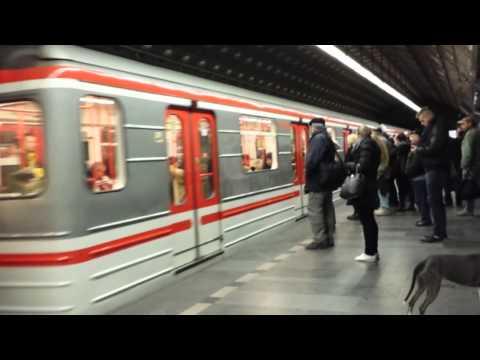 Prague metro station Museum