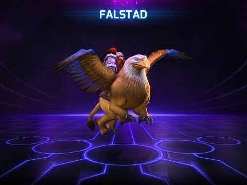 Heroes of the Storm: Preview - Falstad Hero Abilities (Alpha)
