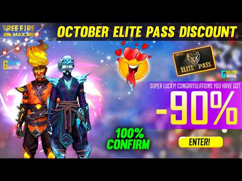 I GOT 90% DISCOUNT OCTOBER ELITE PASS FREE FIRE | MYSTERY SHOP 14.0 CONFIRM | FF NEW EVENT TODAY