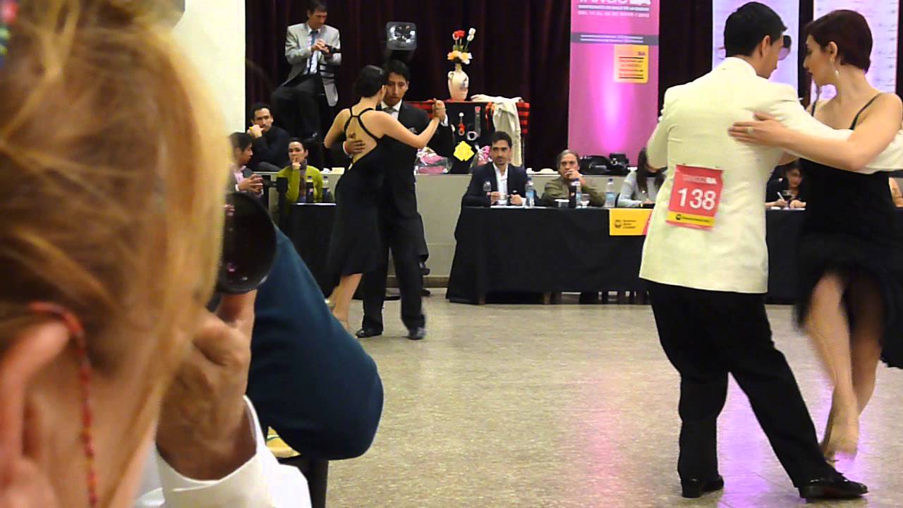 Semifinal Metropolitano 2013 Categoría Vals. Finalistas: Julieta Qüesta y Rauli Choque