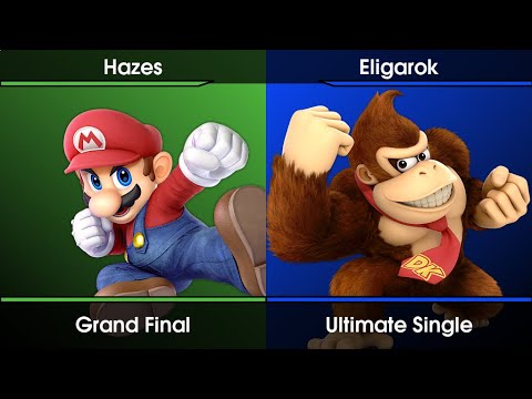 Dreamland Weekly #6 Grand Final - Hazes (Mario) Vs. Eligarok (Donkey Kong) SSBU Ultimate