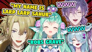 The story of Larp Larp Sahur and his lover【NIJISANJIEN CLIP| Luca/Finana/Elira/Uki/ #NIJIENchanted2】