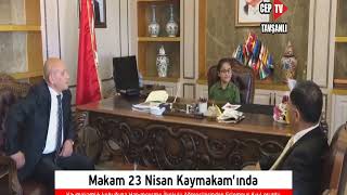 Kaymakamlık koltuğu Eslemnur Kızıla emanet