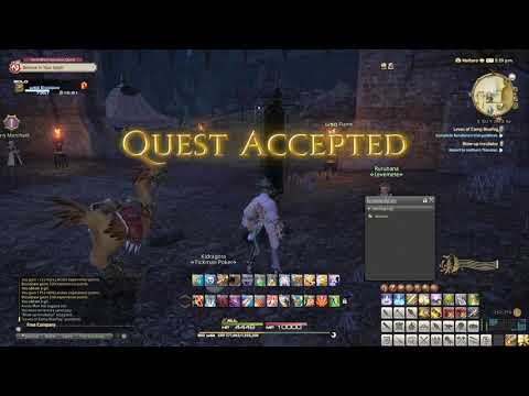 FFXIV - Leves of Camp Bluefog