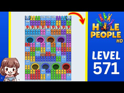 Hole People Level 571 Solution Walkthrough