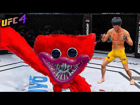 Red Huggy Wuggy vs. Bruce Lee - EA sports UFC 4