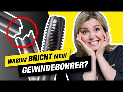 Warum bricht mein Gewindebohrer?