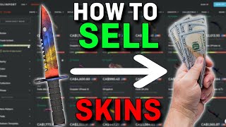 How to SELL and CASH OUT CS2 SKINS for REAL MONEY in 2024