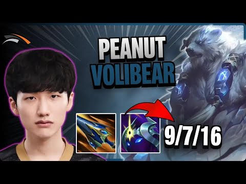 HLE Peanut Volibear vs Lee Sin | 15.4.657.5386