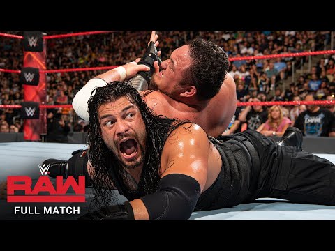 FULL MATCH- Roman Reigns vs. Braun Strowman vs. Samoa Joe - Triple Threat Match: Raw, July 31, 2017