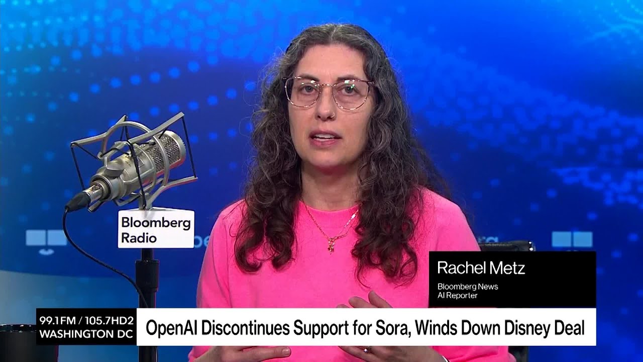 OpenAI Discontinues Support for Sora, Winds Down Disney Deal - Bloomberg Podcast