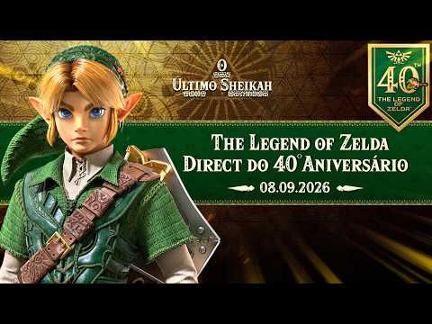 DIRECT ZELDA 40º ANIVERSÁRIO 08/09/2026 | O Último Sheikah
