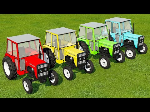 SMALL FIAT TRACTORS DEATH RUN PARKOUR - Farming Simulator 22