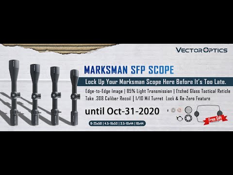 Оптический прицел Vector Optics Marksman 6-24x50 (30mm) FFP - фото 1 - id-p3114933838