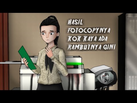 Lembur di Menara Saidah 2 - Kuntilanak Merah #HORORMISTERI |  Kartun hantu, Animasi Horor