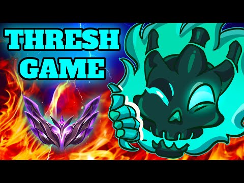 Thresh Game - Master Thresh Gameplay vs Pyke [FULL GAME]