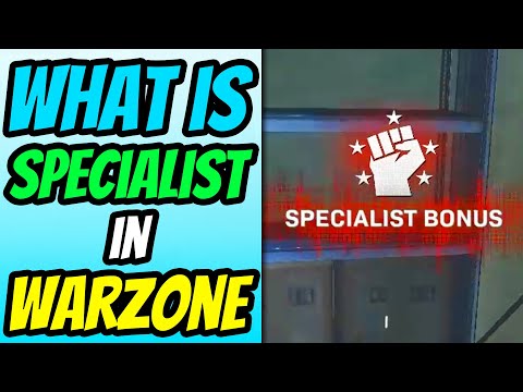 What is Specialist in Warzone? (Question Answered)