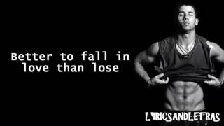 Nick Jonas - Champagne Problems (lyrics)