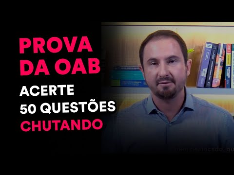 ⚽ Como CHUTAR na OAB | A MELHOR estratégia de prova